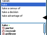 English-French Gold Dictionary for UIQ
