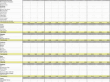 Monthly Home Budget Worksheet for Excel