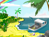 Seashore Clock ScreenSaver