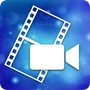 أيقونة PowerDirector لجمع الفيديو والموسيقى في فيلم واحد
