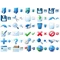  Blue Icon Library