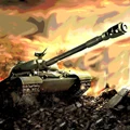 أيقونة حرب الدبابات