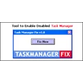 أيقونة Enable Task Manager