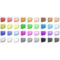 Folder Color Icon Set